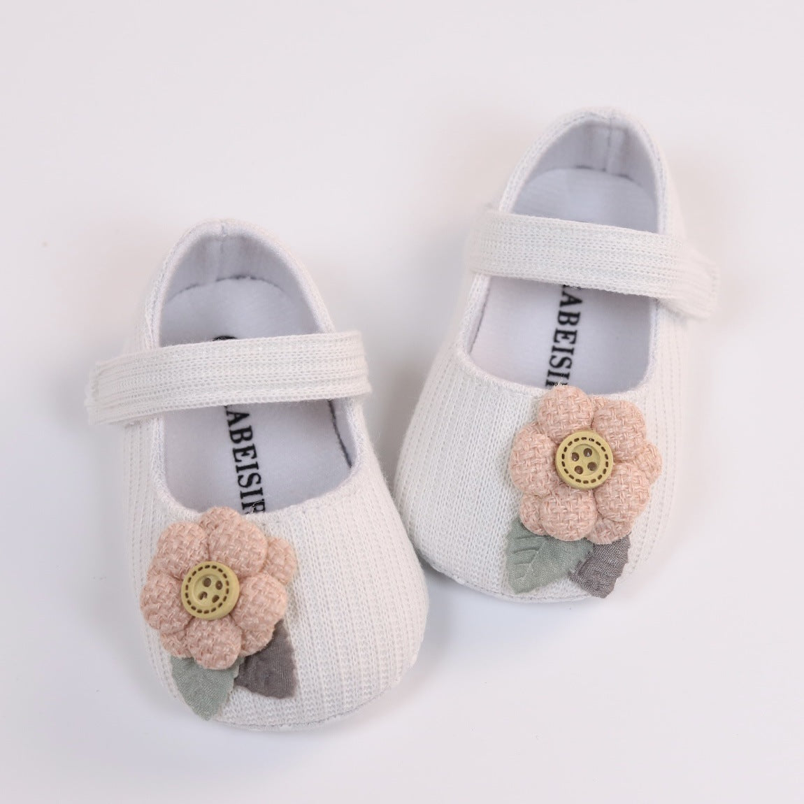 New Floral Soft Sole Baby Princess Shoes for All Seasons