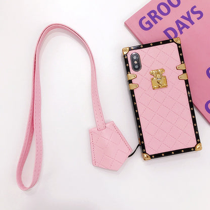 Diamond Pattern Leather Phone Case for iPhone 11 Pro Max