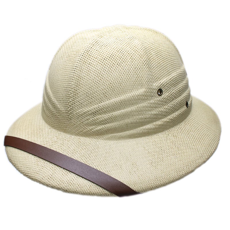 British Explorer Straw Pith Sun Hat