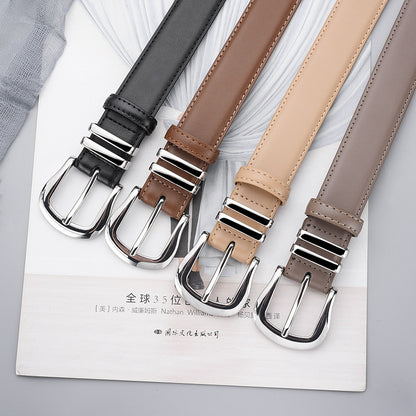 Women's Fashionable Genuine Leather Belt for Summer