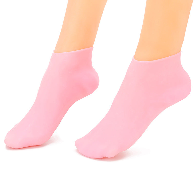 Heel Protector Silicone Sleeve for Cracked Dry Heels