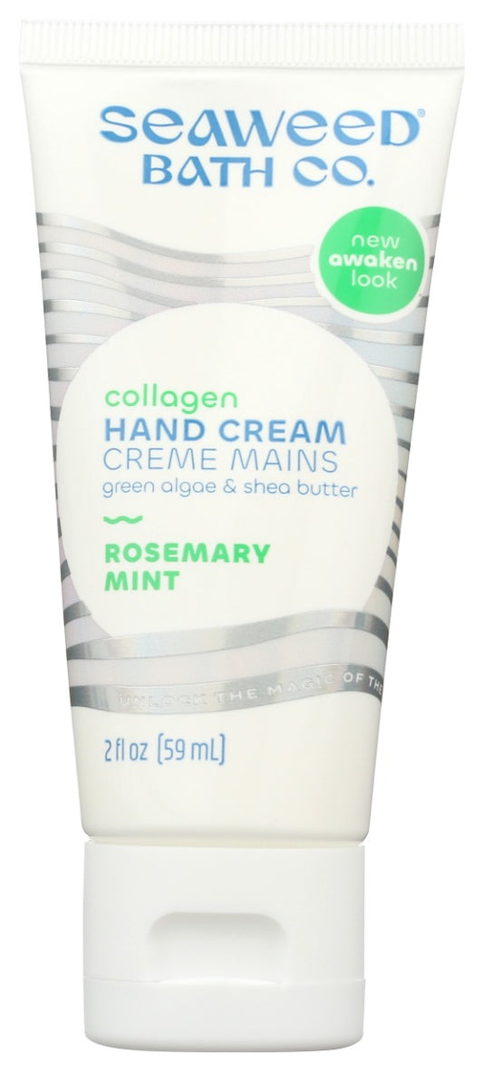 SEAWEED BATH COMPANY: Hand Cream Collagen, 2 OZ