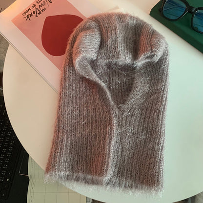 Korean Versatile Wrap-Around Knit Sweater