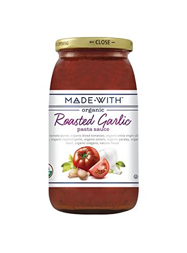 MADE WITH: Sauce Pasta Rst Grlc Org, 25 oz