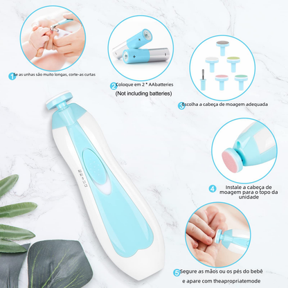 Electric Nail Trimmer for Infants - Multi-Functional Care