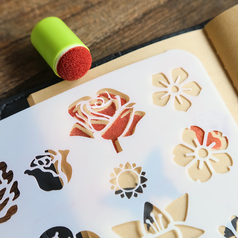Vintage Stamps & DIY Sponge Tools
