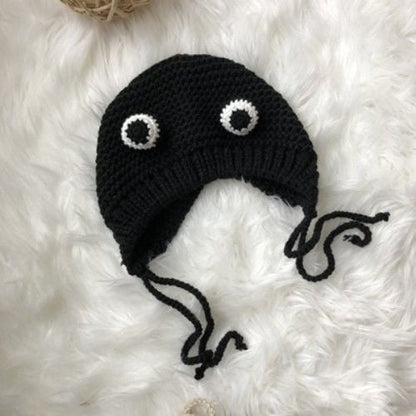 Sweet Cartoon Frog Wool Hat for Kids