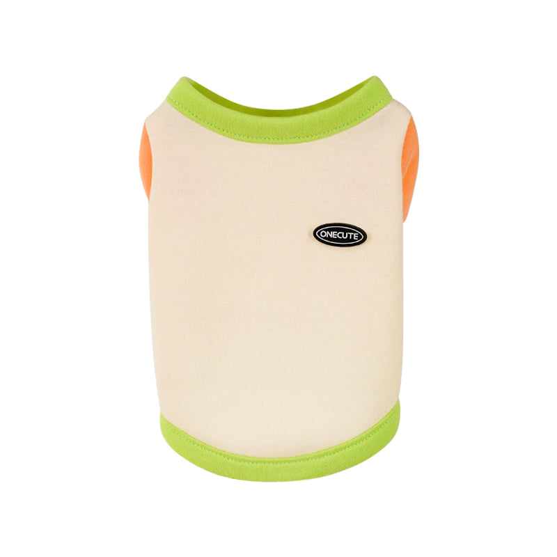 Puppy Dog Color Clash Home Wear Bottom Shirt