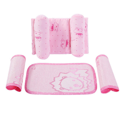 Adjustable Baby Head Shaping Pillow with Cartoon Design