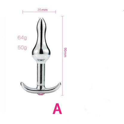 Metal Anal Toy Set for Adult Pleasure and Exploration