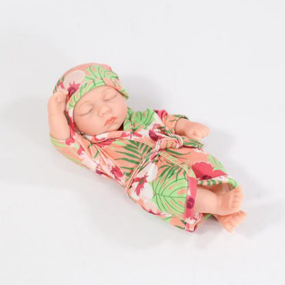 Mini Soft Silicone Baby Doll - Cute Gift for Girls
