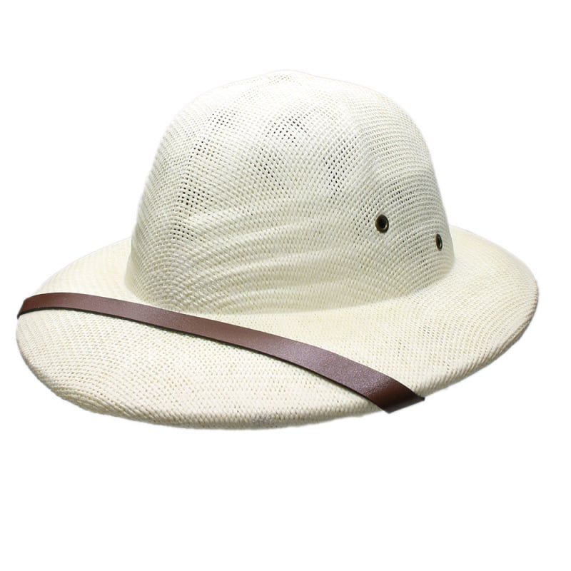 British Explorer Straw Pith Sun Hat