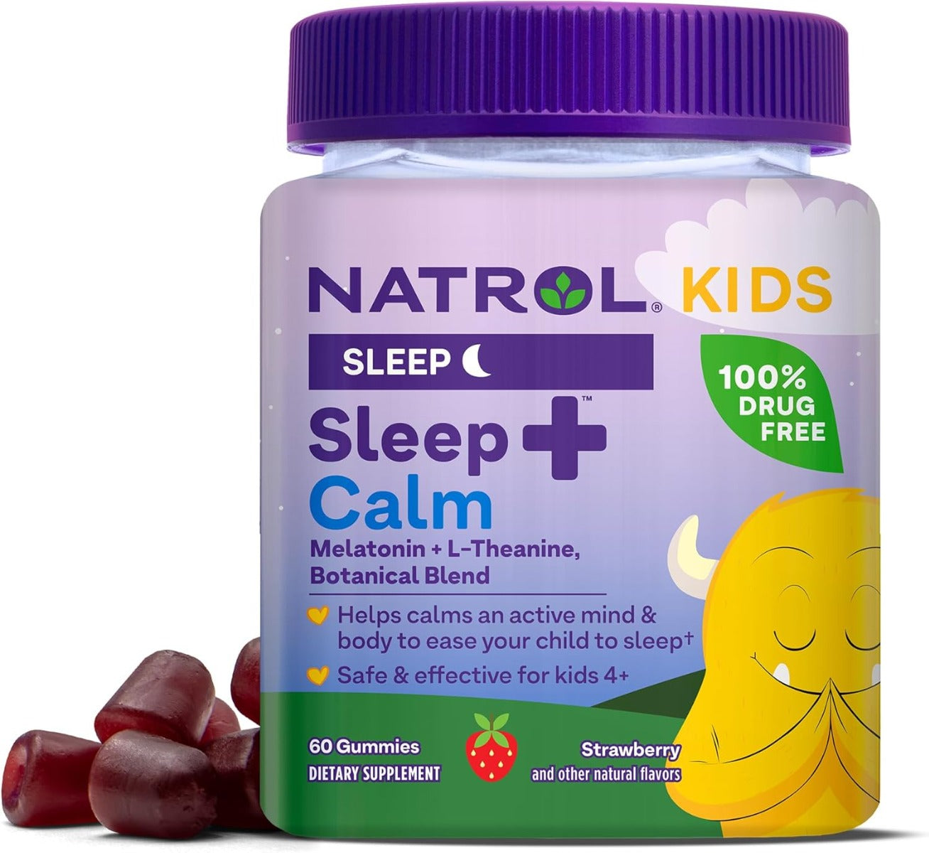 NATROL: Kids Sleep Calm Gummy, 60 pc