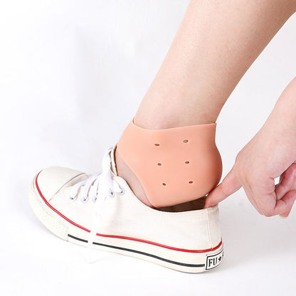 Heel Protector Silicone Sleeve for Cracked Dry Heels