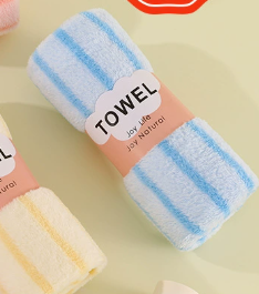 Thick Coral Velvet Face Bathing Towel (1pc)