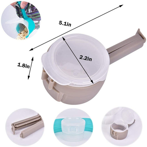 Food Sealing Clip for Plastic Snack Bags (Household Use)