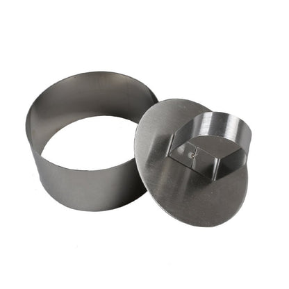 Stainless Steel Cake Mold with Push Plate for Sushi