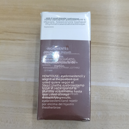 Waterproof Eyebrow Gel and Stamp for Perfect Brows