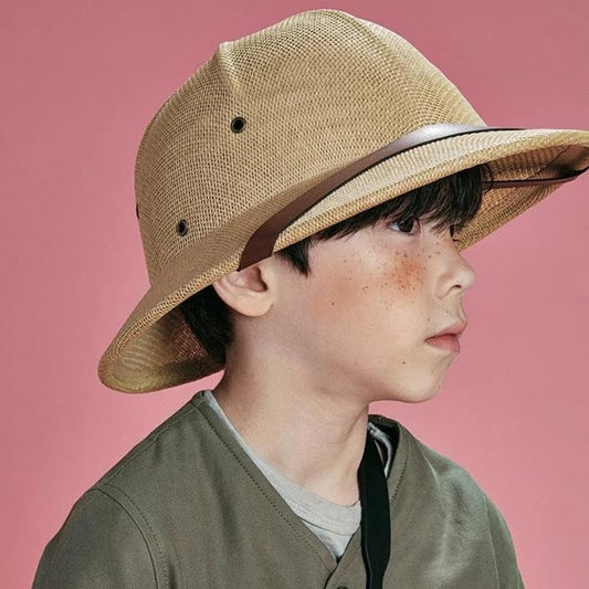 British Explorer Straw Pith Sun Hat