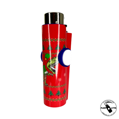 "The Rex of Christmas" FLKR LYTR Fidget Spinner Lighter Case for Clipper Lighter® - $11.99