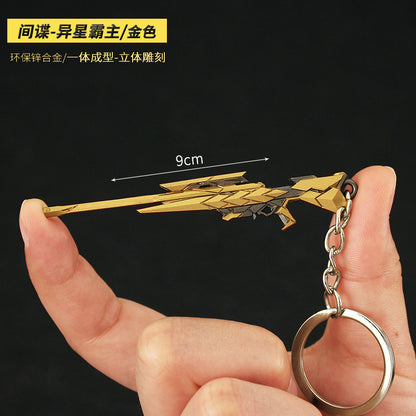 Valorant Merchandise M4 Impression Metal Keychain