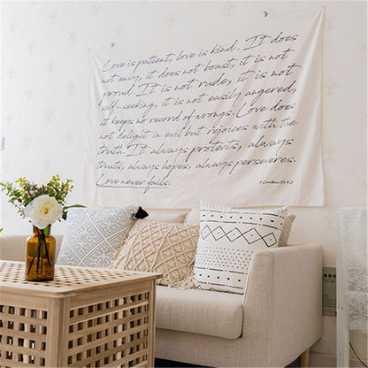 Abstract Couple Minimalist Line Tapestry for Decor