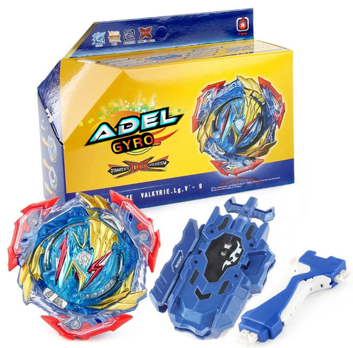 Adelgyro Ultimate Valtryek Blayde Blades Burst Battling Tops Game Bla Blades String Launcher Grip Bae Blades Set Play Blades Toys for Boys 6-8 Bley Bley Battle Tops