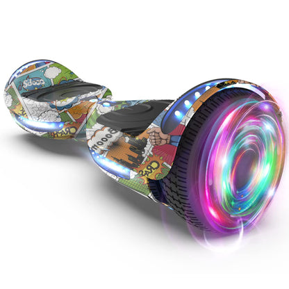 Hoverboard Certified HS2.01 Bluetooth Flash Wheel with LED Light Self Balancing Wheel Electric Scooter