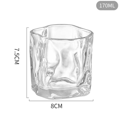 Heat-Resistant Glass Tumbler Set for Beverages (2/4pcs)