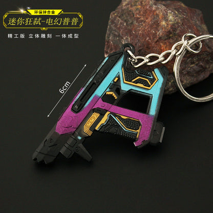 Valorant Merchandise M4 Impression Metal Keychain