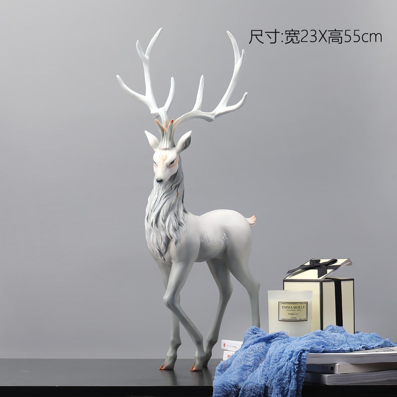 Elegant Deer Figurine for Home Decor and Gifts