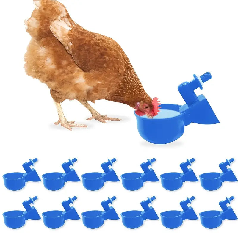 Automatic Poultry Feeder and Waterer Kit for Chickens