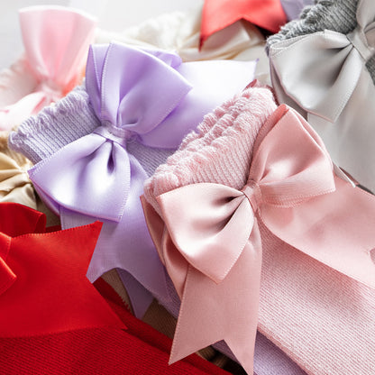 12 Color Spring Autumn Princess Knee-High Baby Socks
