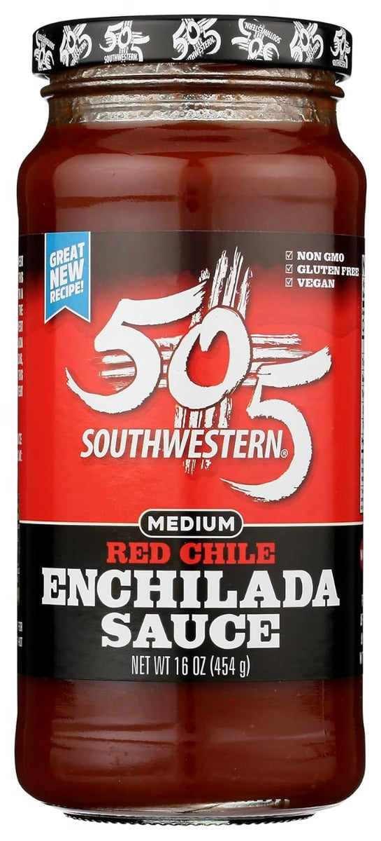 505 SOUTHWESTERN: Red Chile Enchilada Sauce Medium, 16 oz