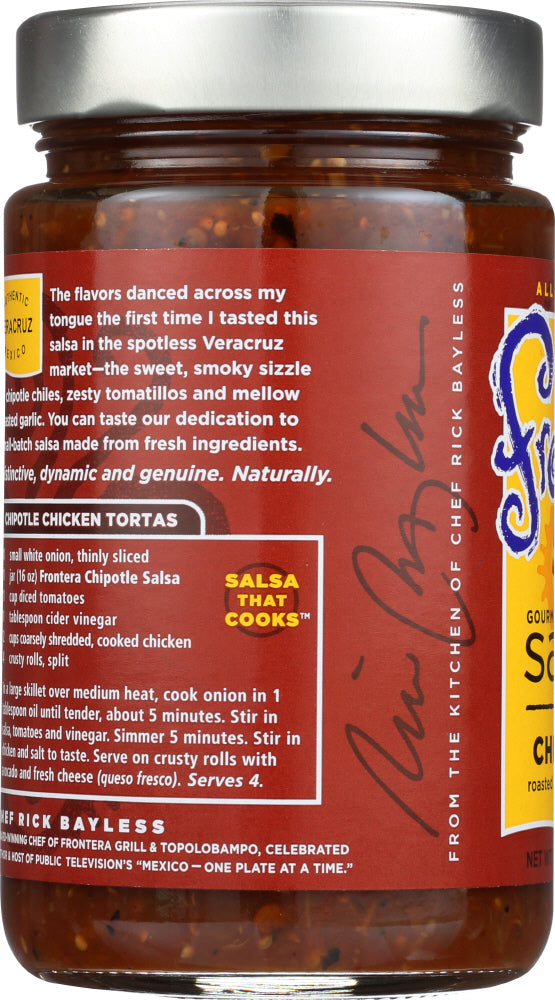 FRONTERA: Salsa Hot Chipotle, 16 oz