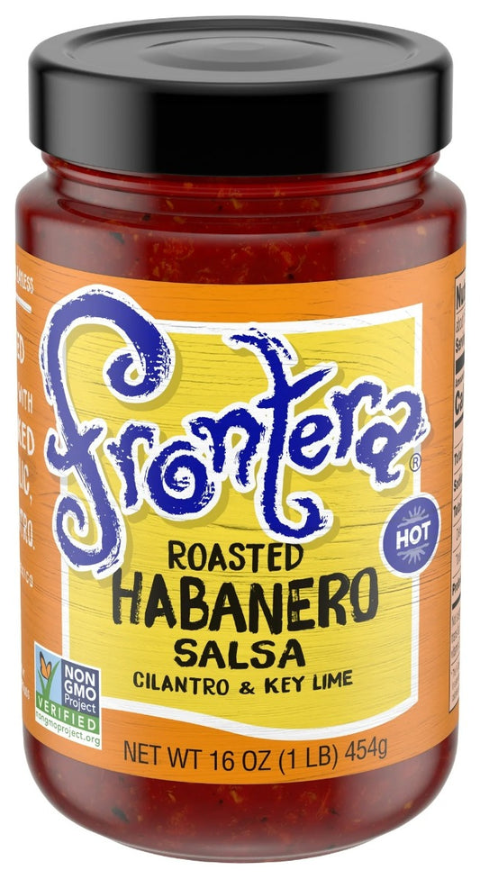FRONTERA: Salsa Hot Roasted Habanero, 16 oz