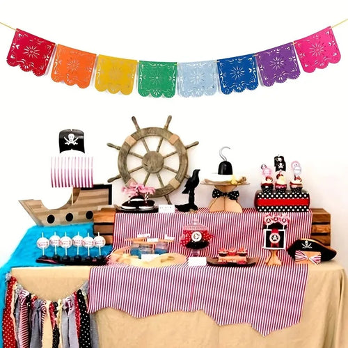 Colorful Day of the Dead Decorative Flag Bunting