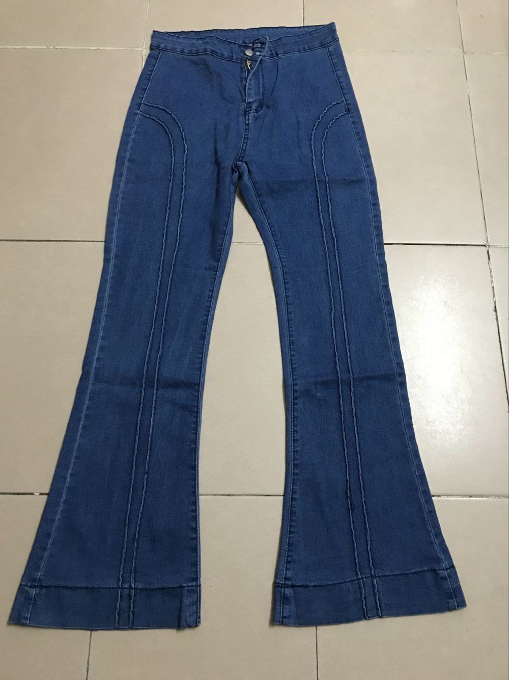 High Waist Tight Fashion Denim for Girls