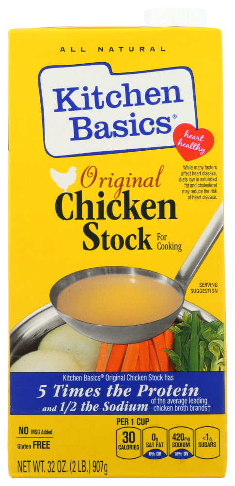 KITCHEN BASICS: Original Chicken Stock, 32 Oz