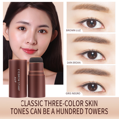Waterproof Eyebrow Gel and Stamp for Perfect Brows