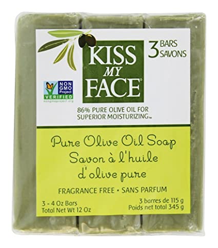KISS MY FACE: Soap Bar 3Pk Pure Olvo, 12 oz
