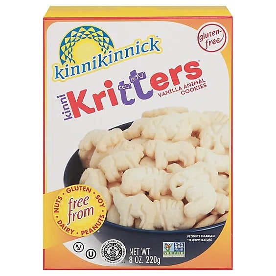 KINNIKINNICK: Gluten Free KinniKritters Animal Cookies, 8 oz