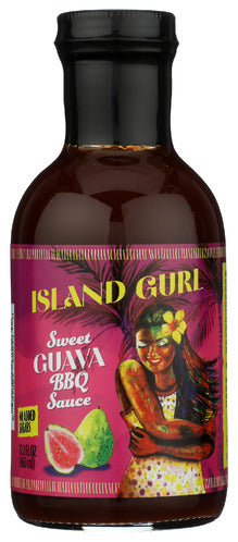 ISLAND GURL: Sweet Guava BBQ Sauce, 12 oz