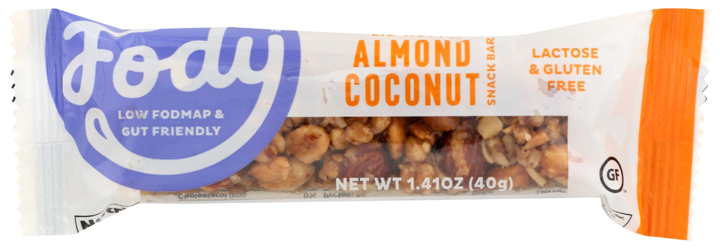 FODY FOOD CO: Almond Coconut Bar, 1.41 oz