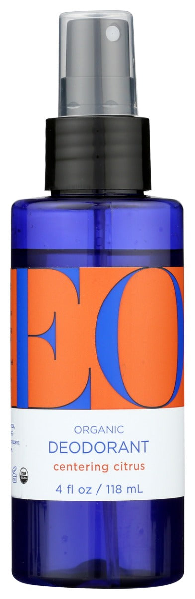 EO PRODUCTS: Organic Deodorant Spray Citrus, 4 Oz