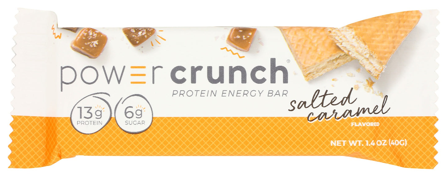POWER CRUNCH: Bar Protein Salted Caramel, 40 gm