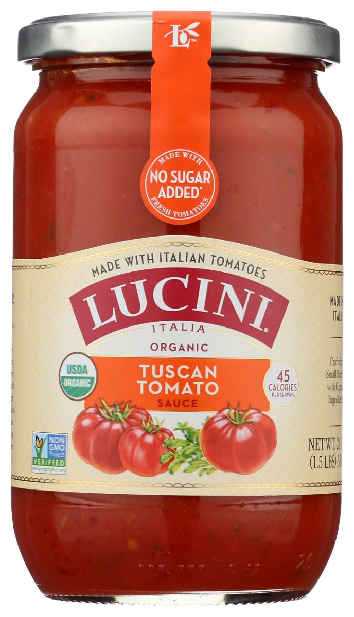 LUCINI: Sauce Tuscan Marinara Organic, 24 oz