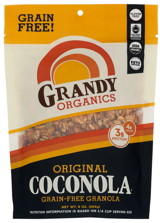 GRANDY OATS: Original Coconola Grain Free Granola, 9 oz