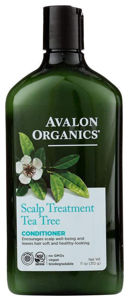 AVALON ORGANICS: Conditioner Scalp Treatment Tea Tree, 11 Oz