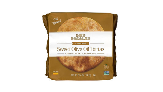 INES ROSALES: Sweet Olive Oil Tortas with Cinnamon, 6.34 oz